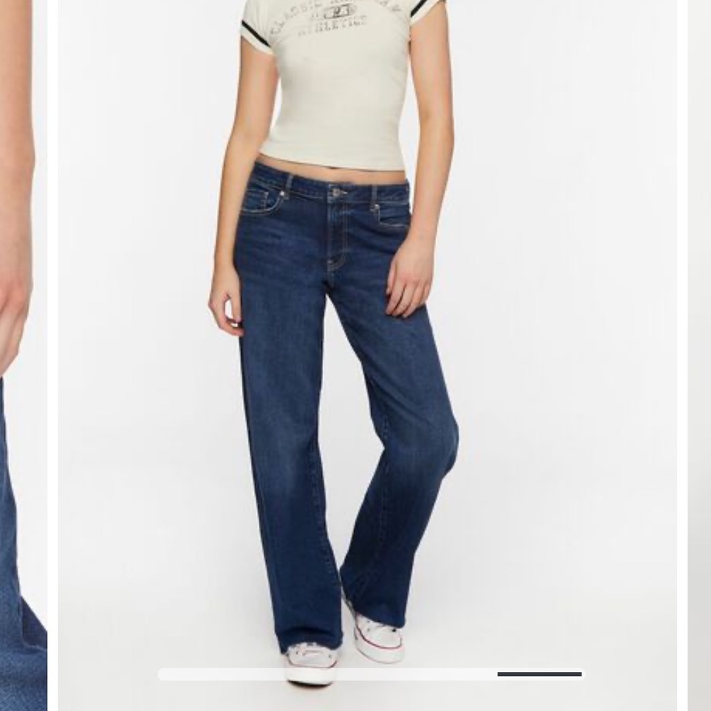 NWT Forever 21 Low Rise 90s Fit jeans, sz 28